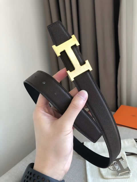 Replica Hermes New Style Genuine leather Women Belt Fashion High Quality Luxury Cowhide Casual Business 86