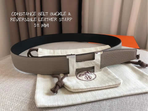 Replica Hermes New Style Genuine leather Women Belt Fashion High Quality Luxury Cowhide Casual Business 89