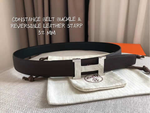 Replica Hermes New Style Genuine leather Women Belt Fashion High Quality Luxury Cowhide Casual Business 91