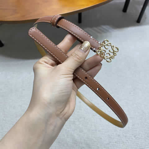Fake Loewe Female Buckle Ladies Belts Strap Students Belts For Women Leather Belts For Women luxury Designer Brand Belt 03