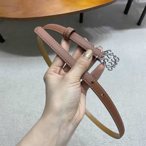 Fake Loewe Female Buckle Ladies Belts Strap Students Belts For Women Leather Belts For Women luxury Designer Brand Belt 04