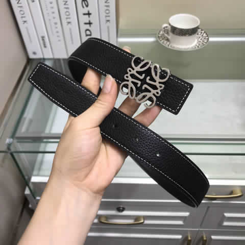 Fake Loewe Female Buckle Ladies Belts Strap Students Belts For Women Leather Belts For Women luxury Designer Brand Belt 08