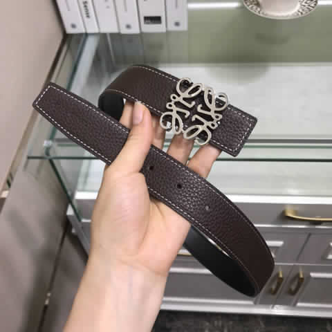 Fake Loewe Female Buckle Ladies Belts Strap Students Belts For Women Leather Belts For Women luxury Designer Brand Belt 09