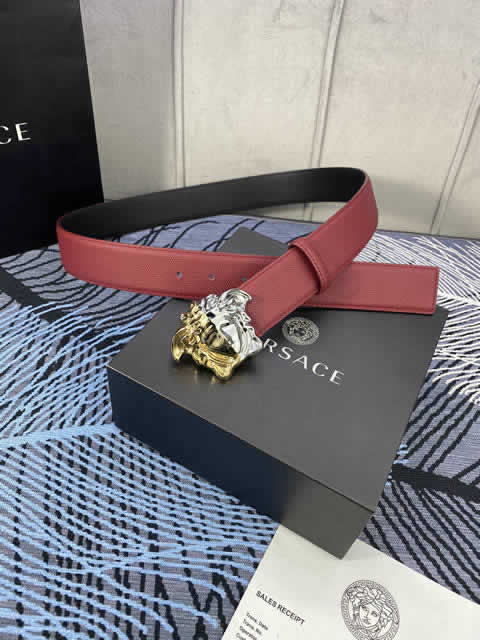 Replica Versace Fashion Top Quality Belts For Men Genuine Leather Belt Men Luxury Designer Strap Male Metal Belt 53