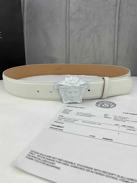 Replica Versace Fashion Top Quality Belts For Men Genuine Leather Belt Men Luxury Designer Strap Male Metal Belt 83