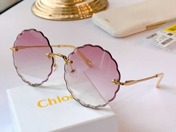 Chloe 2020 luxury Fashion for women Sunglasses Men Brand Design Sun Glasses Male Model CE142