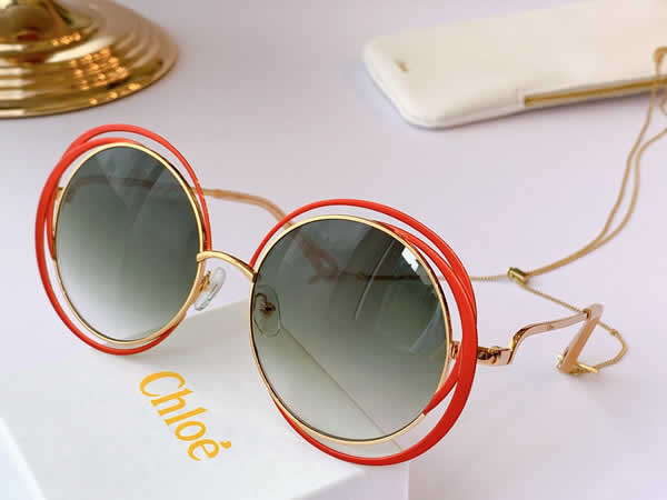 Chloe Sunglasses Women Fashion Brand Designer Sun Glasses For Female Shades UV400 Model Ce155
