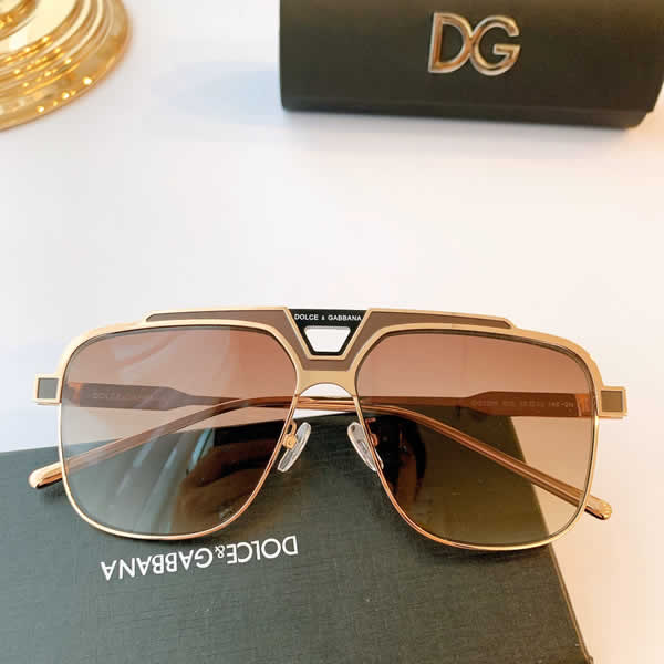 Dolce & Gabbana luxury Classic Pilot Style Polarized Sunglasses Men Driving Brand Design Sun Glasses Model DG2256