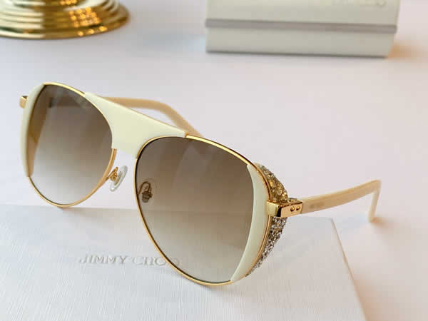 Jimmy Choo Fashion Pilot Sunglasses Women UV400 Brand Designer Sun Glasses For Female Ladies Eyewear