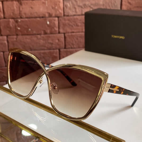 Tom Ford High Quality Fashion Sunglasses Women Brand Designer Female Ladies Sun Glasses Female Model FT0715