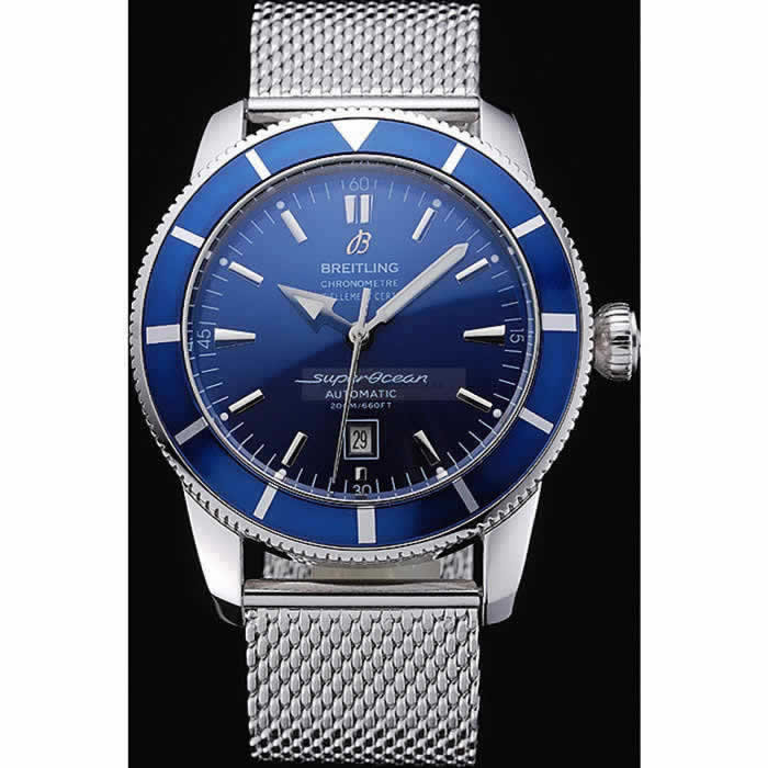 Breitling Certifie SuperOcean Blue Dial Blue Watch