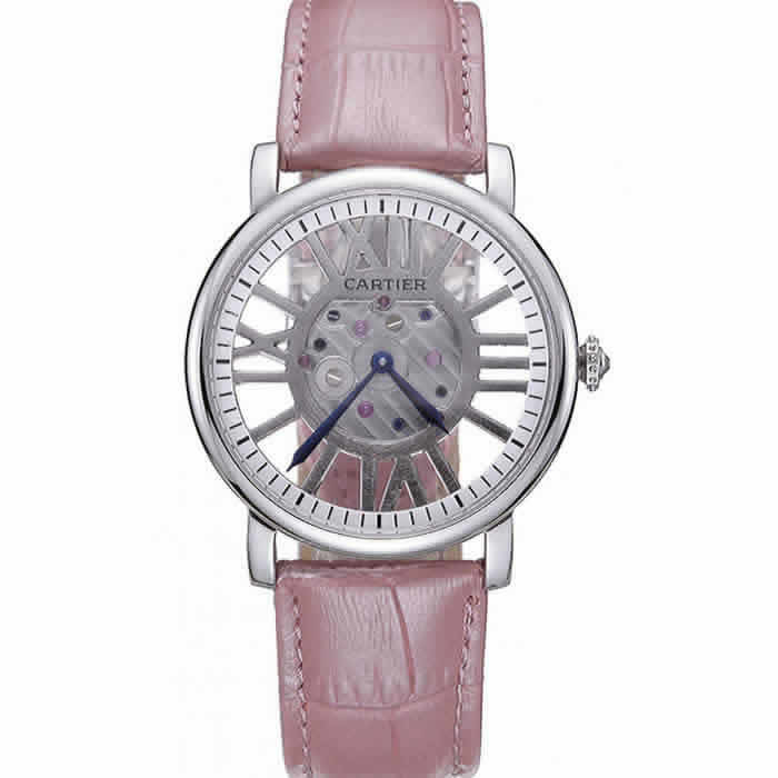 Cartier Rotonde Skeleton Flying Tourbillon Light Pink 621970