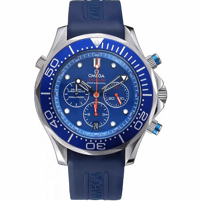 Omega Seamaster Professional Emirates Team 2013 Blue  622045