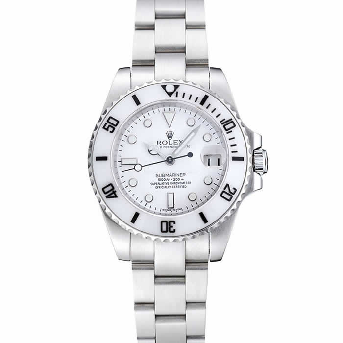 Rolex Submariner White Dial Stainless Steel Bracelet 1454152