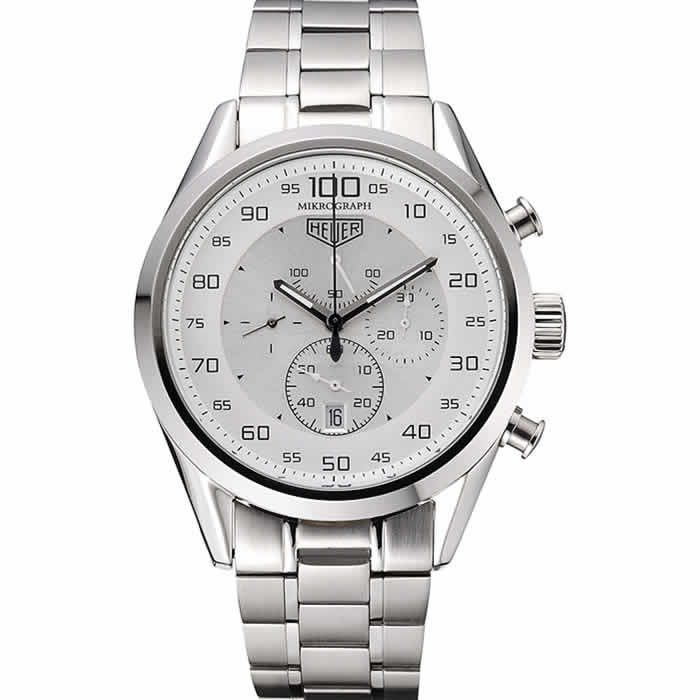 Tag Heuer Carrera Mikrograph Stainless Steel  622077